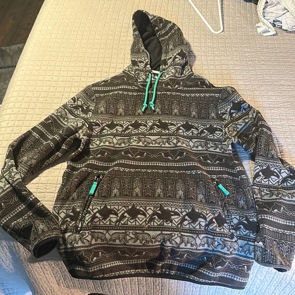 Chubbies Men’s Microfleece Printed Hoody Small